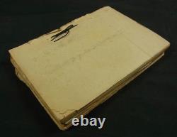 WWII Imperial Japanese Army Air Academy Tactical Training Field Exercise Plan