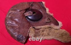WWII Imperial Japanese Army Air Force Winter Flight Cap 1942 Authentic Gear