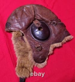 WWII Imperial Japanese Army Air Force Winter Flight Cap 1942 Authentic Gear