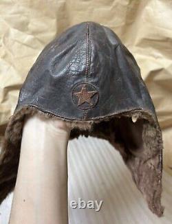 WWII Imperial Japanese Army Air Force Winter Flight Cap RARE Pilot Gear
