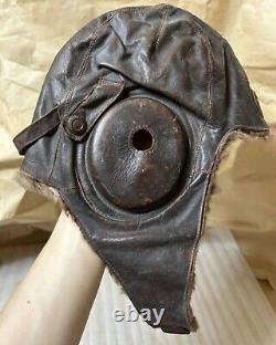 WWII Imperial Japanese Army Air Force Winter Flight Cap RARE Pilot Gear