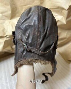 WWII Imperial Japanese Army Air Force Winter Flight Cap RARE Pilot Gear