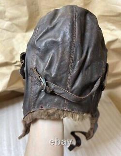 WWII Imperial Japanese Army Air Force Winter Flight Cap RARE Pilot Gear