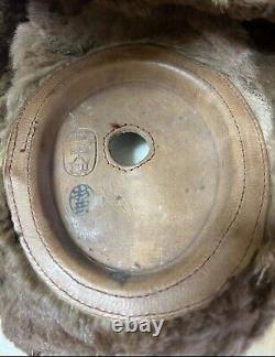 WWII Imperial Japanese Army Air Force Winter Flight Cap RARE Pilot Gear