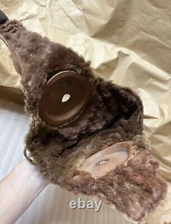 WWII Imperial Japanese Army Air Force Winter Flight Cap RARE Pilot Gear