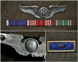 WWII Jacket Army Air Crew Wings, Training Command Tab with Bullion USAAF Patch