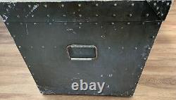 WWII Japanese Army Air Force Aluminum Trunk From End Of War Mitsubishi Kumamoto