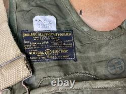 WWII KOREA USAAF Army Air Forces Type F-3 ELECTRIC FLYING TROUSERS Sm Long NOS
