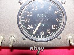 WWII Kearfott Radio Compass PL118 US Army Air Corps Force B-17 Bomber Plane WW2