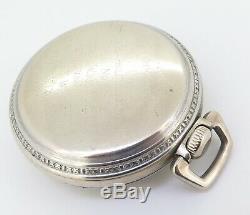 WWII Longines G. C. T 24 Hour US Army Air Corps Navigation Pocket Watch A-9 Case