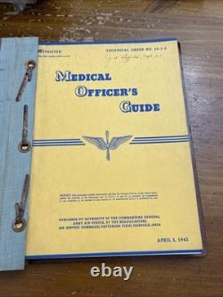 WWII Medical Officer's Guide April 5, 1943 Published General Of Army Air Forces