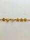 WWII Military AAF US Army Air Force Sweetheart Bracelet 10K Gold Bracelet ^