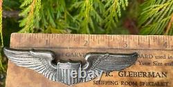WWII Military Original USAF Army Air Corps Pilot Wings Sterling 925 Silver 3