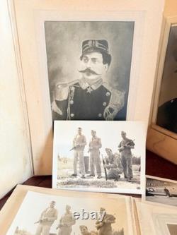 WWII Military Photo Lot Army Air Forces Portraits TAGS OCS Booklets Ephemera WW2