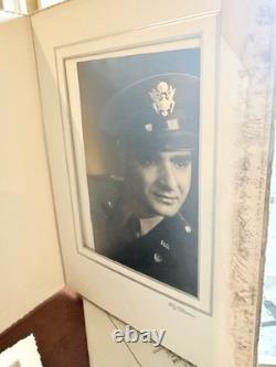 WWII Military Photo Lot Army Air Forces Portraits TAGS OCS Booklets Ephemera WW2