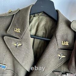 WWII Named Pilot Uniform Major Army Air Corps Coat & Pink Breeches