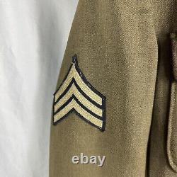 WWII Named US Army Air Corps Uniform NCO Jacket