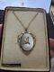 WWII Nancy Lee Army Air Corps Locket Pendant Necklace NOS in Box