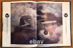 WWII PASSING LIGHT Army Air Force Pilot Training Year Book 1944-A Lemoore Flying