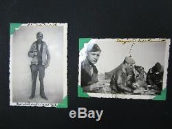 WWII Photo Album Harley Davidson Motorcycle Army Air Corps Eagle Squadron RAF