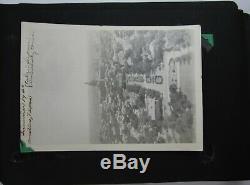 WWII Photo Album Harley Davidson Motorcycle Army Air Corps Eagle Squadron RAF