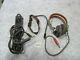 WWII Pilots HS-33 Head Set throat mike push to talk Army Air Corps (GRP3)