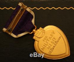 WWII Purple Heart group to US Army Air Force airman