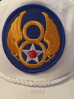 WWII Rare US Army Air Corps 8th Air Force patch Cobra Cap