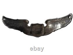 WWII STERLING UTICA NY ARMY AIR FORCE CORPS 3PILOT'S WING Sweetheart Bracelet ¥