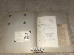 WWII Scrapbook Air Corps Medic Medical Army Named Group Grouping Photo Ephemera
