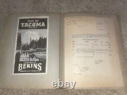 WWII Scrapbook Air Corps Medic Medical Army Named Group Grouping Photo Ephemera