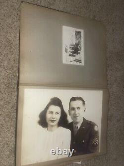 WWII Scrapbook Air Corps Medic Medical Army Named Group Grouping Photo Ephemera