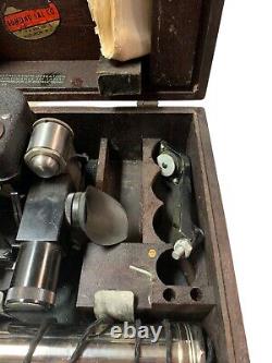 WWII Sextant US Army Air Force A-10A Aircraft Boxed Sextant Military Vintage