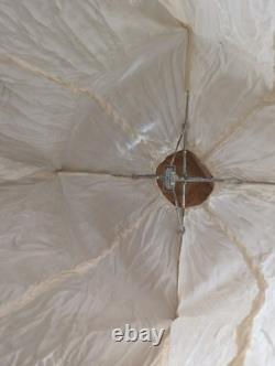 WWII Small parachute / Drouge 1942 WW2 USA army Air Corps Pilot Chute Read