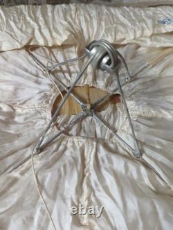 WWII Small parachute / Drouge 1942 WW2 USA army Air Corps Pilot Chute Read