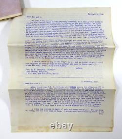WWII Soldier Letters Army Air Corps USMC Navy WAVES POW Pinup St Paul MN 1940s