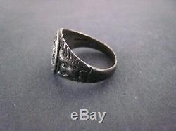 WWII Sterling 20th Bomb Squadron Ring. U. S. Army Air Corps