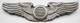 WWII Sterling Army Air Forces Observer Full Size 3 Inch Wings Badge by Amico
