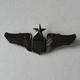 WWII Sterling Army Air Forces Senior Pilot Full Size 3 Inch Wings Badge by LGB