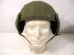 WWII USAAF Army Air Force M4A2 Flak Helmet Complete withChin Strap Unissued #1