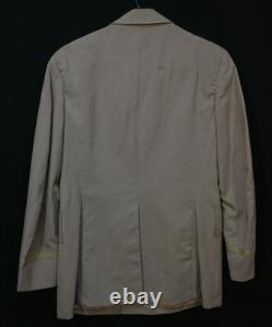 WWII USAAF Army Air Force Officers Uniform Coat Khaki Summer Weight'Goldstein-M