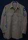 WWII USAAF Army Air Force Radio Specialist Sergeant OD Gas Flap Wool Shirt 15x32