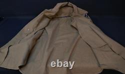 WWII USAAF Army Air Force Radio Specialist Sergeant OD Gas Flap Wool Shirt 15x32