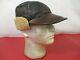 WWII USAAF Army Air Force Type B-2 Leather Shearling Flying Cap Sz 7 1/4 XLNT