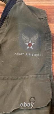 WWII USAAF Army Air Force Type C-1 Emergency Sustenance Vest Holster