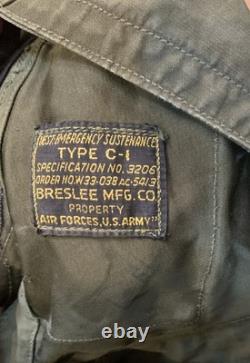 WWII USAAF Army Air Force Type C-1 Emergency Sustenance Vest Holster