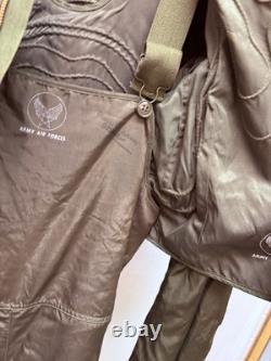 WWII USAAF Army Air Force Type F-3A Electric Flying Suit Jacket & Trousers