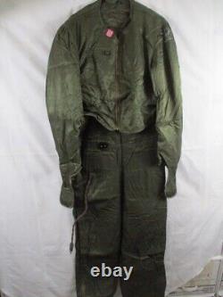WWII USAAF Army Air Force Type F-3A Electric Flying Suit Jacket & Trousers NOS 3