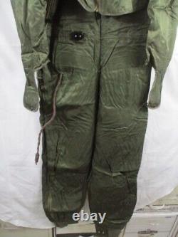 WWII USAAF Army Air Force Type F-3A Electric Flying Suit Jacket & Trousers NOS 3
