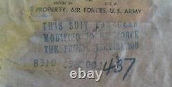 WWII USAAF Army Air Force Type F-3 Electric Flying Suit Jacket & Pants Set NOS